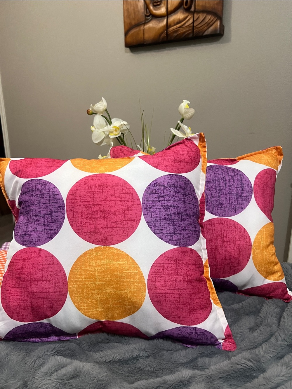 Pair of Accent Pillows - Handmade NEW